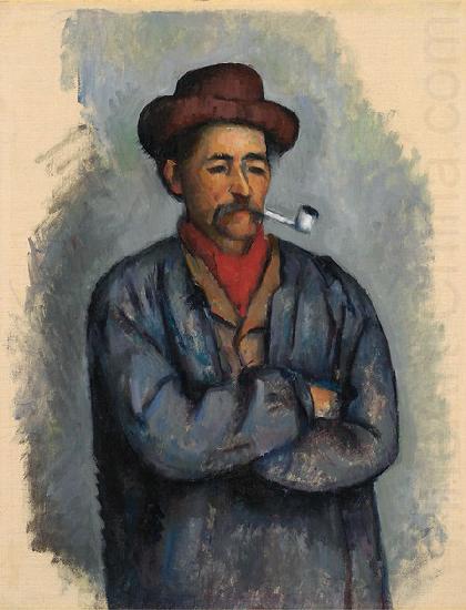 Man with a Pipe, Paul Cezanne